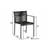 Aiatool Apple Bee JAKARTA mattmust / must, 56x59xH82 cm