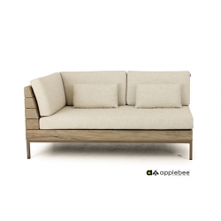Diivan Apple Bee LONG ISLAND tiik / helebeež parem, 161x89xH70 cm