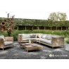 Diivan Apple Bee LONG ISLAND tiik / helebeež parem, 161x89xH70 cm