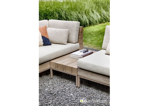 Diivanilaud Apple Bee LONG ISLAND tiik, 89x53xH29 cm