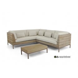 Aiamööbli komplekt Apple Bee LONG ISLAND tiik / helebeež