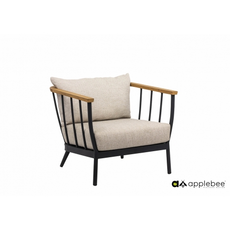 Tugitool Apple Bee CONDOR must / helebeež, 78x81xH64 cm Tugitool Apple Bee CONDOR must / helebeež, 78x81xH64 cm