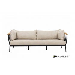 Diivan Apple Bee CONDOR must / helebeež, 206x81xH64 cm