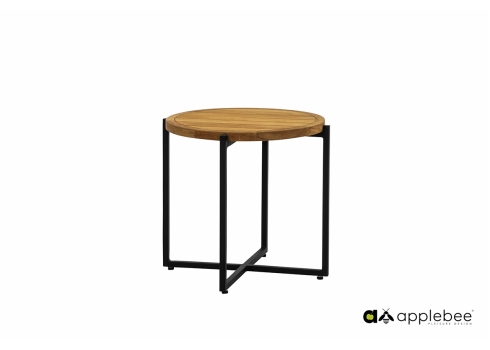 Diivanilaud Apple Bee CONDOR must / tiik, D54xH50 cm