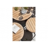 Diivanilaud Apple Bee CONDOR must / tiik, D54xH50 cm