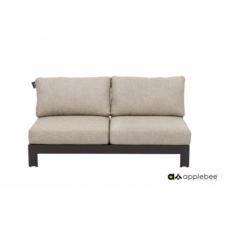 Diivan Apple Bee STICKS & MORE hall / beež, 144x87xH62 cm Diivan Apple Bee STICKS & MORE hall / beež, 144x87xH62 cm
