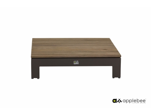 Diivanilaud apple Bee STICKS & MORE hall / tiigipuu, 87x87xH23 cm