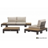 Diivanilaud apple Bee STICKS & MORE hall / tiigipuu, 87x87xH23 cm
