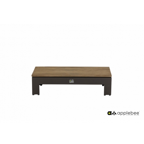Diivanilaud Apple Bee STICKS & MORE hall / tiigipuu, 87x43xH23 cm Diivanilaud Apple Bee STICKS & MORE hall / tiigipuu, 87x43xH23 cm