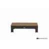 Diivanilaud Apple Bee STICKS & MORE hall / tiigipuu, 87x43xH23 cm
