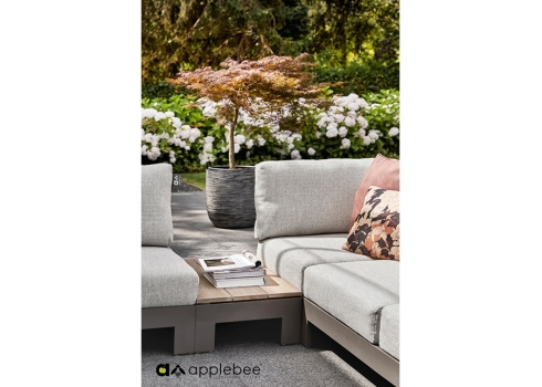 Diivanilaud Apple Bee STICKS & MORE hall / tiigipuu, 87x43xH23 cm