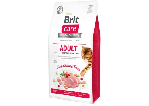 Brit Care Cat Grain-Free Adult Activity Support kassitoit 7kg