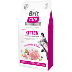 Brit Care Cat Grain-Free Kitten Healthy Growth kassitoit 7kg
