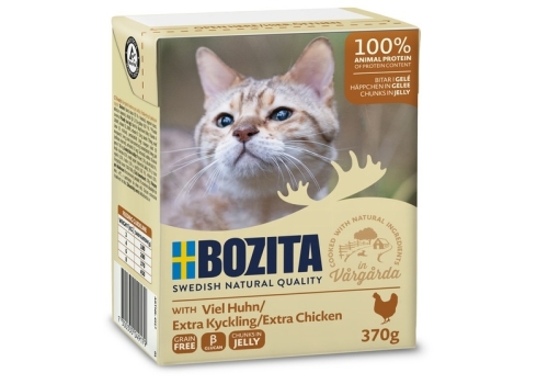 Bozita kassikonserv Minced Chicken in Jelly 6x370g