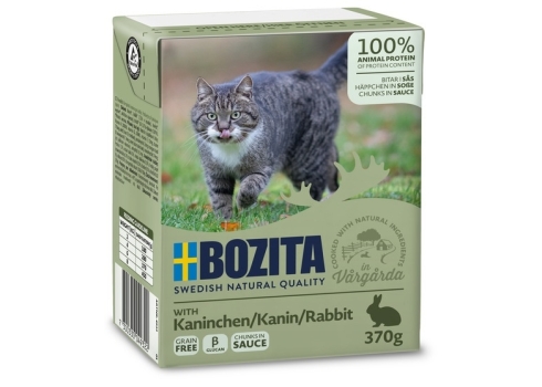 Bozita kassikonserv Rabbit in Sauce 16x370g