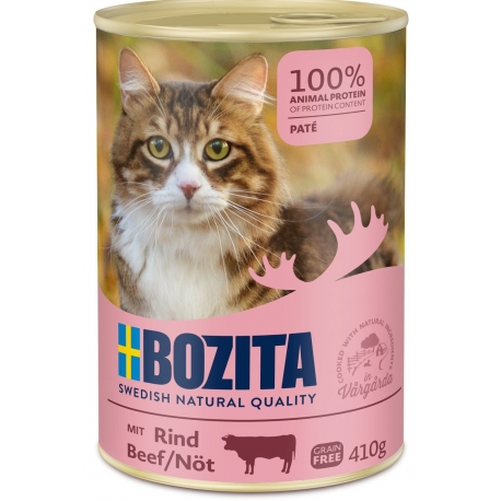 Bozita kassikonserv Paté with Beef 6x410g Bozita kassikonserv Paté with Beef 6x410g