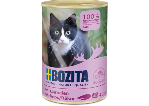 Bozita kassikonserv Paté with Shrimps 6x410g