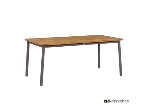 Söögilaud Apple Bee BIJOU tiik / hall, 180x90xH77 cm