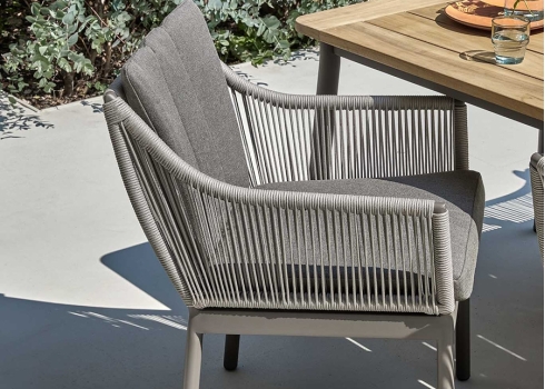 Söögilaud Apple Bee BIJOU tiik / hall, 180x90xH77 cm