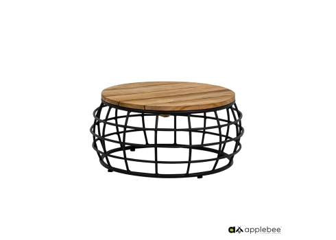 Diivanilaudade komplekt Apple Bee PURE tiik / must, 2 tk