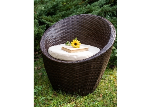 Aiamööbli komplekt Bello Giardino MODICO tumepruun, 2 tooli + laud