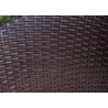Aiamööbli komplekt Bello Giardino MODICO tumepruun, 2 tooli + laud