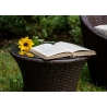 Aiamööbli komplekt Bello Giardino MODICO tumepruun, 2 tooli + laud