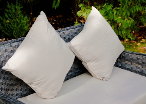Aiamööbli komplekt Bello Giardino MODESTO hall, diivan + 2 tugitooli + diivanilaud