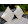 Aiamööbli komplekt Bello Giardino MODESTO hall, diivan + 2 tugitooli + diivanilaud
