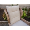Aiamööbli komplekt Bello Giardino APERTO vask, 2 tugitooli järiga + diivanilaud