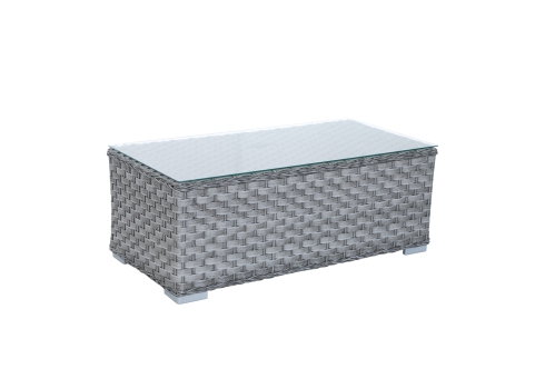Diivanilaud GENEVA 105x51xH39cm, aiamööbel, wicker