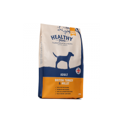 Healthy Paws koeratoit Kalkuniliha & Hirsiga 12kg