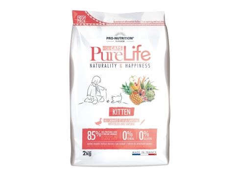 Pro-Nutrition teraviljavaba kassitoit Kitten pardiliha ja sardiinidega 2kg