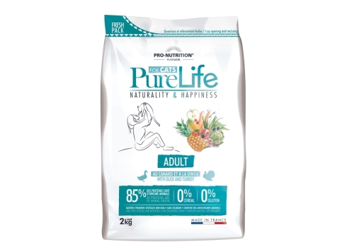 Pro-Nutrition teraviljavaba kassitoit Adult pardi-ja kalkunilihaga 2kg