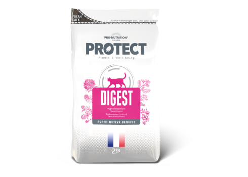 Pro-Nutrition Protect Cat Digest Seede- või nahaprobleemidega kassidele 4kg
