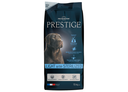 Pro-Nutrition Prestige Adult Light/Sterilized koeratoit 15kg
