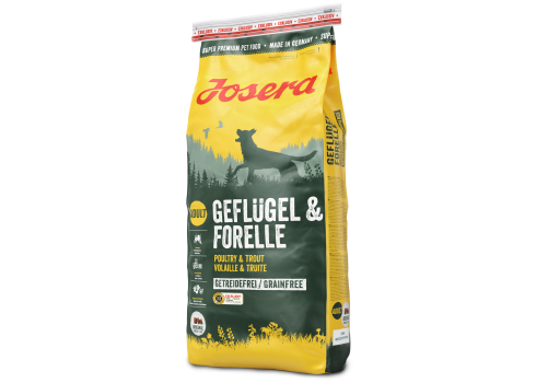 Josera Poultry & Trout koeratoit 4,5kg