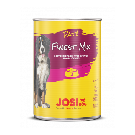 Josera JosiDog koeratoit Finest Mix Pate 12x400g Josera JosiDog koeratoit Finest Mix Pate 12x400g