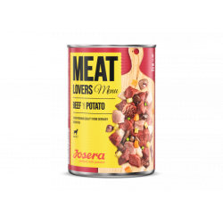 Josera Meat Lovers Menu koeratoit veis kartuliga 6x400g
