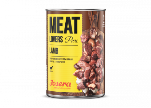 Josera Meat Lovers koeratoit puhas lambaliha 6x400g