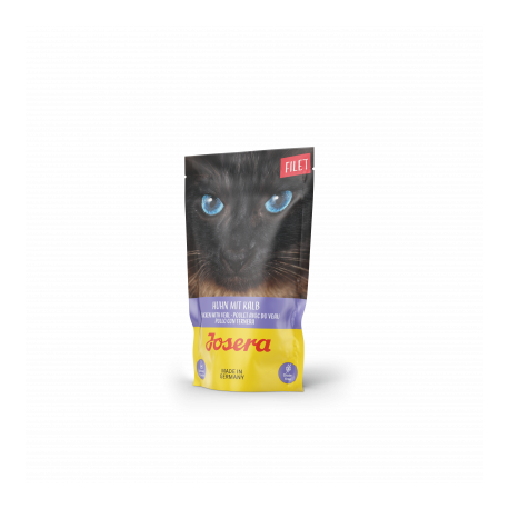 Josera kassitoit kanafilee vasikalihaga 16x70g Josera kassitoit kanafilee vasikalihaga 16x70g