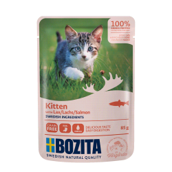 BOZITA LÕHE TÜKID KASTMES KASSIPOEGADELE kassi täissööt 12x85g