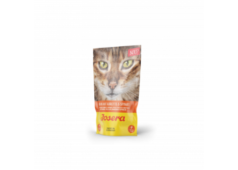 Josera kassitoit kanalihasupp porgandi ja spinatiga 16x70g