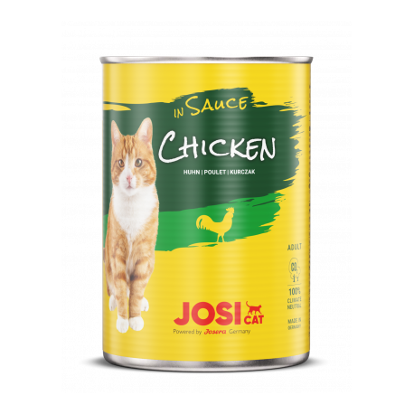 Josera JosiCat kassitoit Kanaliha kasmtes 12x400g Josera JosiCat kassitoit Kanaliha kasmtes 12x400g