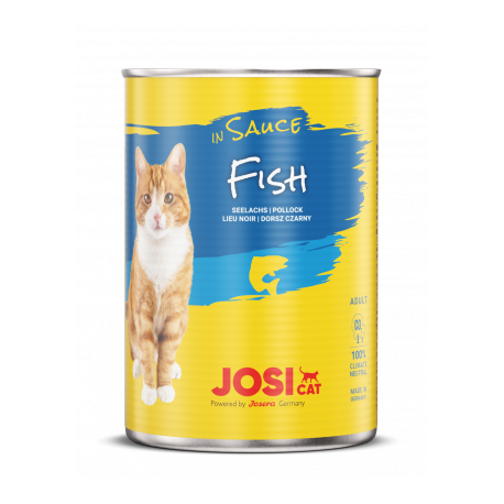 Josera JosiCat kassitoit Kala kastmes 12x400g Josera JosiCat kassitoit Kala kastmes 12x400g