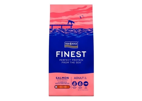 Fish4Dogs koeratoit lõhe väike graanul 6kg