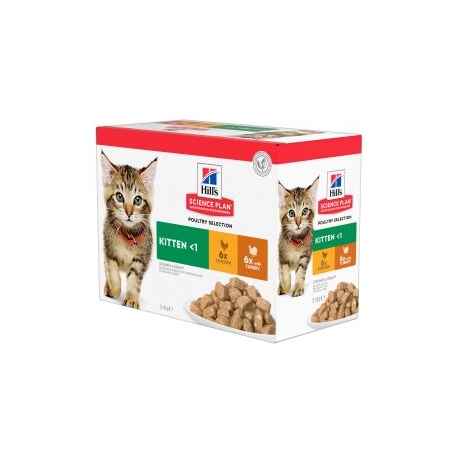 HILLS KASSIPOJA EINEKOTIKE MULTIPACK KANA/KALKUN 12x85g HILLS KASSIPOJA EINEKOTIKE MULTIPACK KANA/KALKUN 12x85g