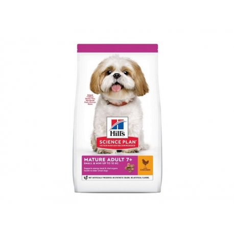 HILLS KOERA TÄISSÖÖT SMALL&MINI MATURE 7+ KANA 3KG