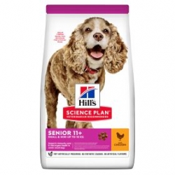 HILLS KOERA TÄISSÖÖT SMALL&MINI SENIOR 11+ KANA 1,5KG