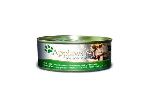 Applaws konserv tuunikala ja vetikaga täiskasvanud kassidele 24x156g